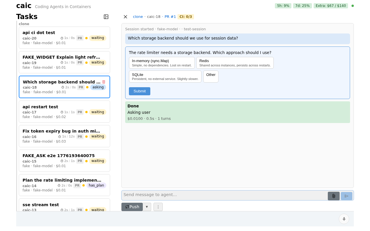 Ask mode
